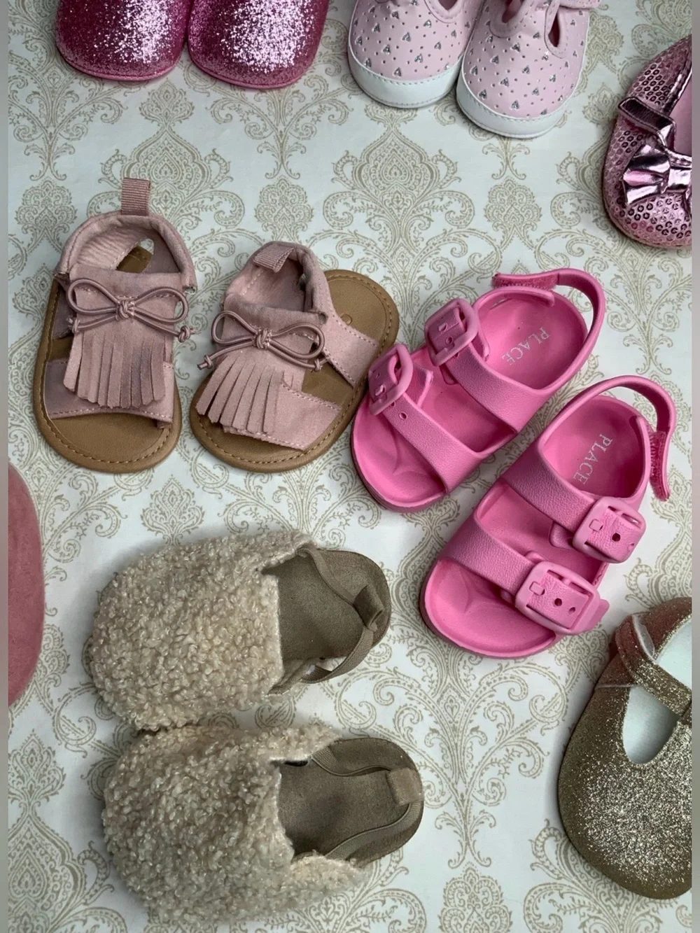 Baby Girl Shoe Bundle 11 Pairs Sizes 0–12 Months